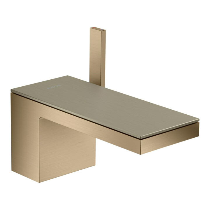 hansgrohe Waschtisch-Einhebelmischer 70 Axor MyEdition A 151mm, m Pus-Op-Abl, o Pl, brush. bron
