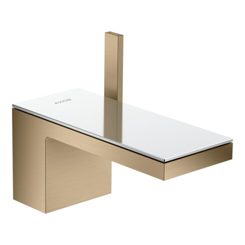 hansgrohe Waschtisch-Einhebelmischer 70 Axor MyEdition A 151mm, m Pus-Op-Abl, o Pl, brush. bron