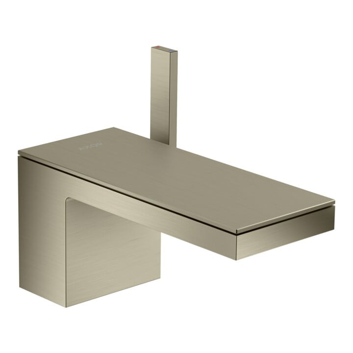 hansgrohe Waschtisch-Einhebelmischer 70 Axor MyEdition A 151mm, m Pus-Op-Abl, o Pl., brush. ni.