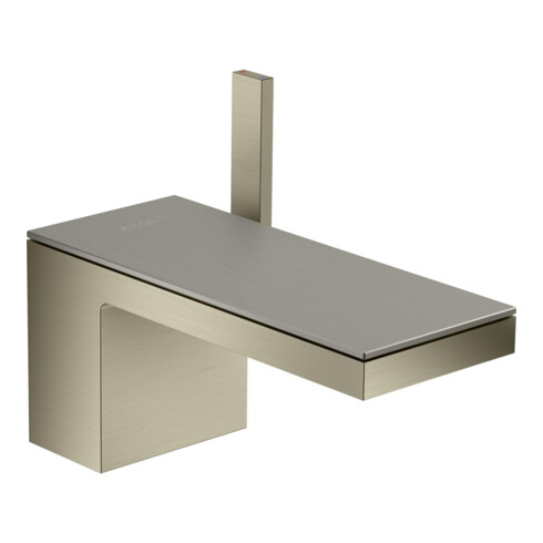 hansgrohe Waschtisch-Einhebelmischer 70 Axor MyEdition A 151mm, m Pus-Op-Abl, o Pl., brush. ni.
