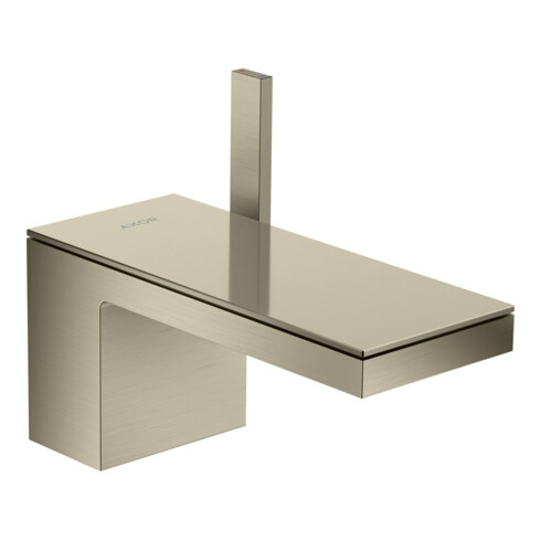 hansgrohe Waschtisch-Einhebelmischer 70 Axor MyEdition A 151mm, m Pus-Op-Abl, o Pl., brush. ni.