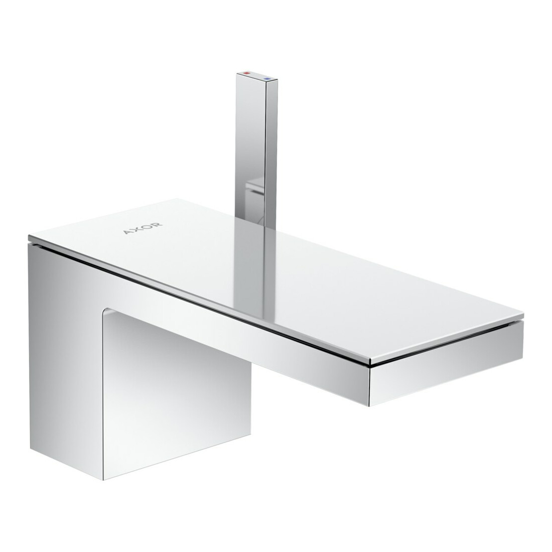 hansgrohe Waschtisch-Einhebelmischer 70 Axor MyEdition A 151mm, m Pus-Op-Abl, o. Pl., chr