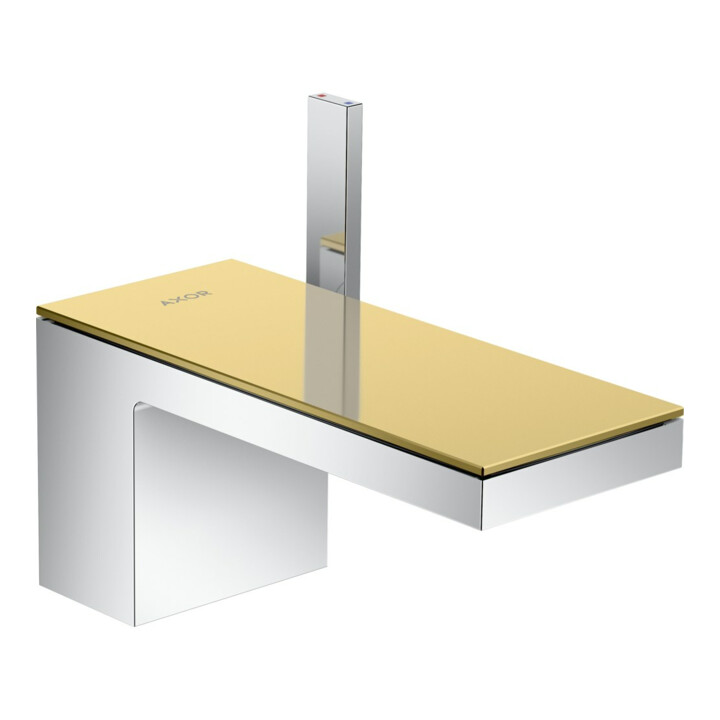 hansgrohe Waschtisch-Einhebelmischer 70 Axor MyEdition A 151mm, m Pus-Op-Abl, o. Pl., chr