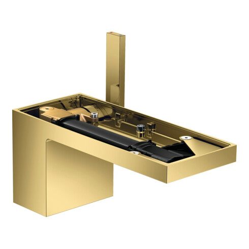 hansgrohe Waschtisch-Einhebelmischer 70 Axor MyEdition A 151mm, m Pus-Op-Abl, o Pl, po gol opt
