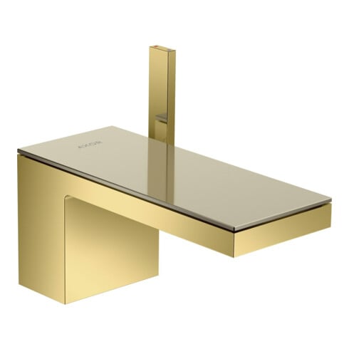 hansgrohe Waschtisch-Einhebelmischer 70 Axor MyEdition A 151mm, m Pus-Op-Abl, o Pl, po gol opt
