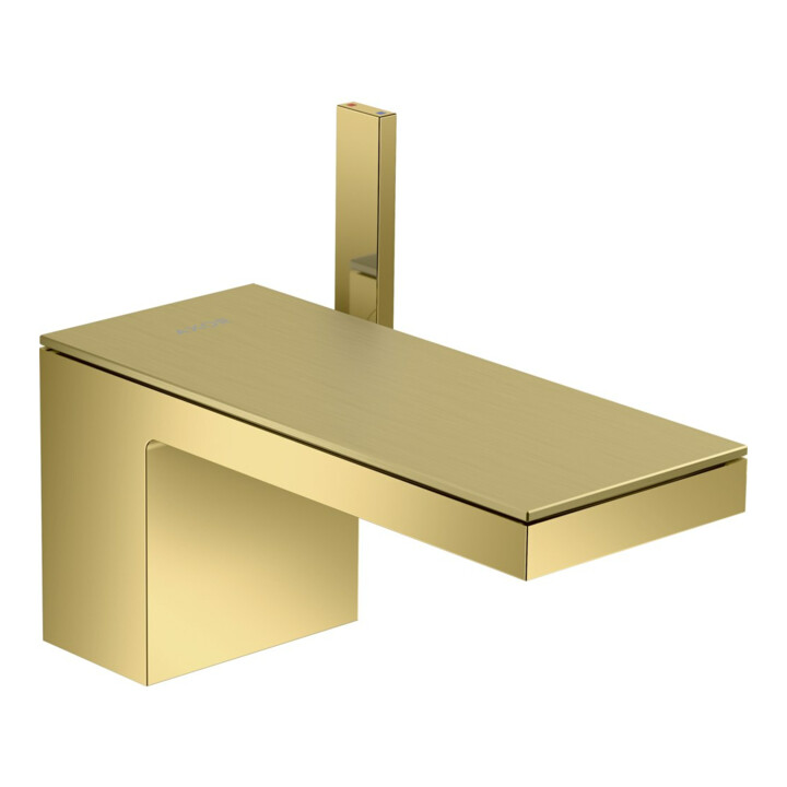 hansgrohe Waschtisch-Einhebelmischer 70 Axor MyEdition A 151mm, m Pus-Op-Abl, o Pl, po gol opt