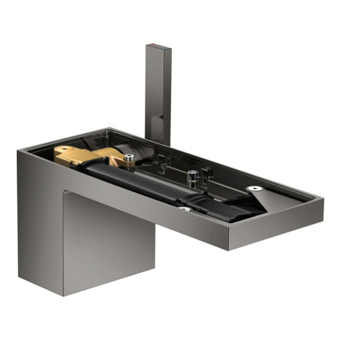 hansgrohe Waschtisch-Einhebelmischer 70 Axor MyEdition A 151mm, m Pus-Op-Abl, o Pl, pol. bla vc