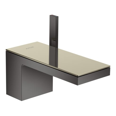 hansgrohe Waschtisch-Einhebelmischer 70 Axor MyEdition A 151mm, m Pus-Op-Abl, o Pl, pol. bla vc