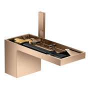 hansgrohe Waschtisch-Einhebelmischer 70 Axor MyEdition A 151mm, m Pus-Op-Abl, o Pl., pol. r gol