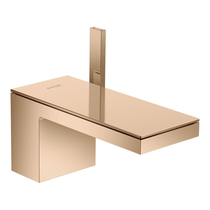 hansgrohe Waschtisch-Einhebelmischer 70 Axor MyEdition A 151mm, m Pus-Op-Abl, o Pl., pol. r gol