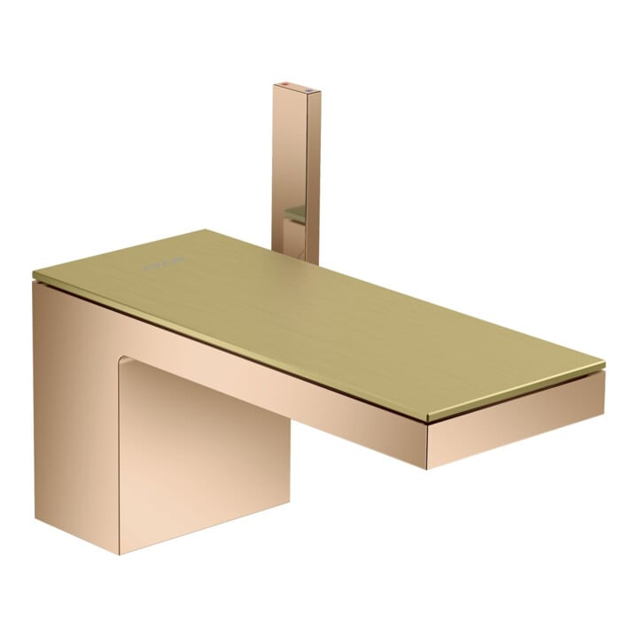 hansgrohe Waschtisch-Einhebelmischer 70 Axor MyEdition A 151mm, m Pus-Op-Abl, o Pl., pol. r gol
