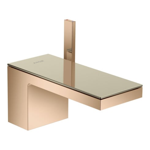hansgrohe Waschtisch-Einhebelmischer 70 Axor MyEdition A 151mm, m Pus-Op-Abl, o Pl., pol. r gol