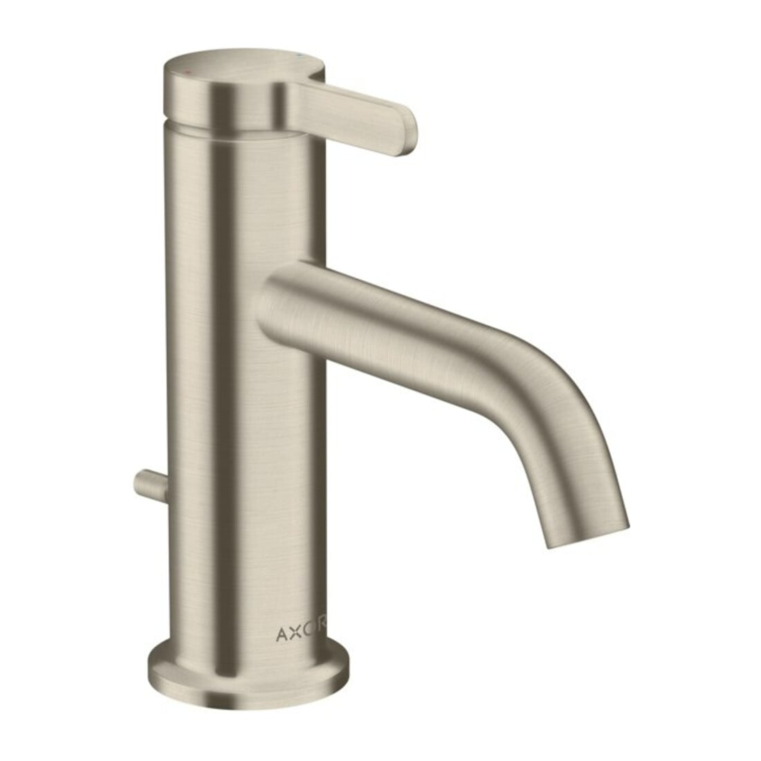 hansgrohe Waschtisch-Einhebelmischer 70 Axor One A 130mm, m Zugst.Abl.Gar., brush. ni.