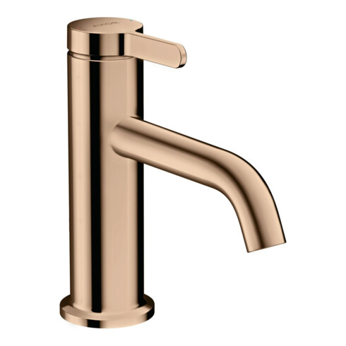 hansgrohe Waschtisch-Einhebelmischer 70 Axor One A 130mm, unver Abl.garn, pol. r gol