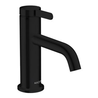 hansgrohe Waschtisch-Einhebelmischer 70 Axor One A 130mm, unverschließ Abl.garn, matt-sw