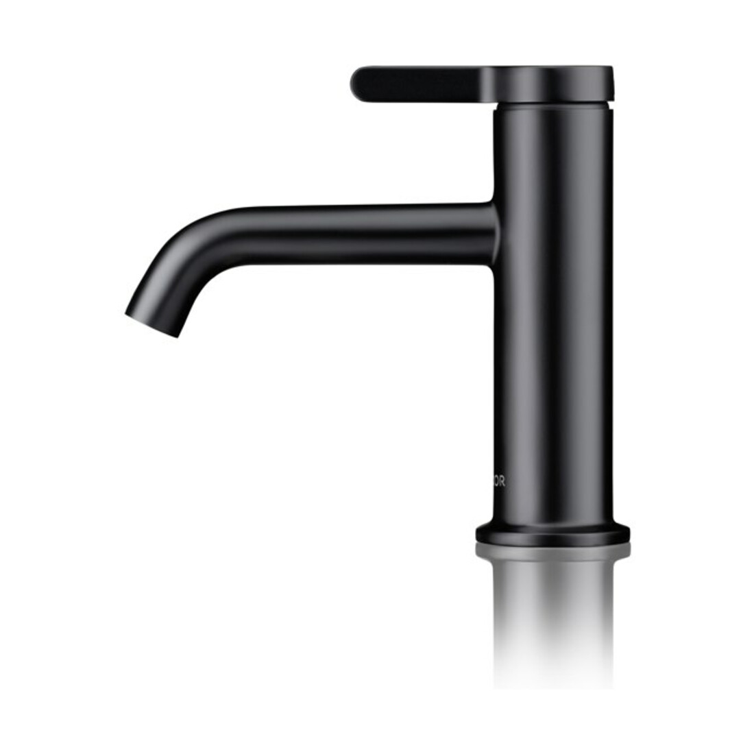 hansgrohe Waschtisch-Einhebelmischer 70 Axor One A 130mm, unverschließ Abl.garn, matt-sw