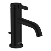 hansgrohe Waschtisch-Einhebelmischer 70 Axor One Ausl. 130mm, m Zugst.Abl.Gar., matt-sw