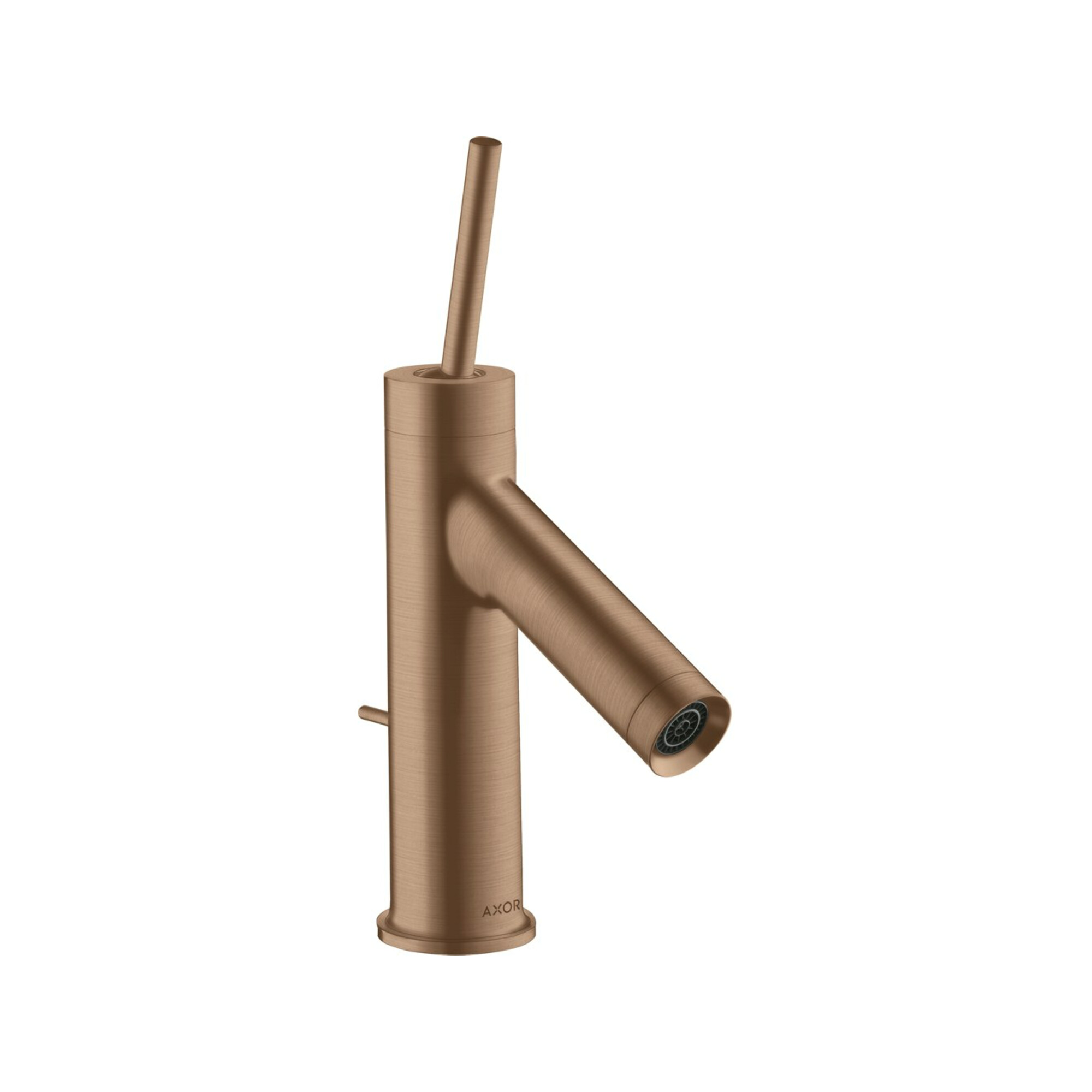 hansgrohe Waschtisch-Einhebelmischer 70 Axor Starck A 95mm, m Pin-Griff, m ZugstAblGar, b r