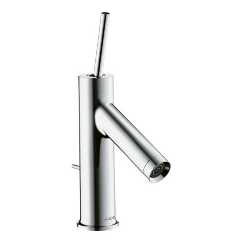 hansgrohe Waschtisch-Einhebelmischer 70 Axor Starck A 95mm, m Pin-Griff, m ZugstAblGar, chr