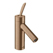 hansgrohe Waschtisch-Einhebelmischer 70 Axor Starck Classic A 106mm, m Zugst.Abl.Gar., brush. r gol