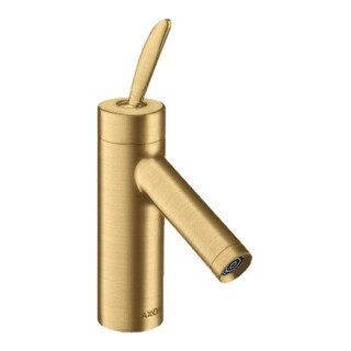 hansgrohe Waschtisch-Einhebelmischer 70 Axor Starck Classic A 106mm, unverschließb. Abl., b gol opt
