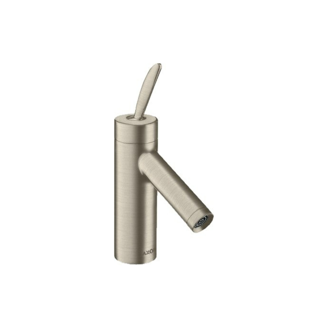 hansgrohe Waschtisch-Einhebelmischer 70 Axor Starck Classic A 106mm, unverschließb. Abl., brush. ni.