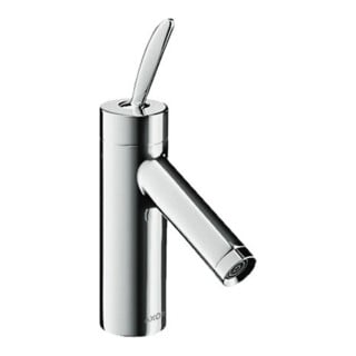 hansgrohe Waschtisch-Einhebelmischer 70 Axor Starck Classic A 106mm, unverschließb. Abl.garn, chr