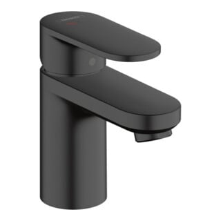 hansgrohe Waschtisch-Einhebelmischer 70 Vernis Blend CoolSt m Zugstangen-Ablaufgarnitur, mattschwarz