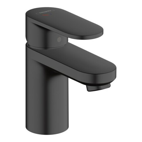 hansgrohe Waschtisch-Einhebelmischer 70 Vernis Blend CoolSt m Zugstangen-Ablaufgarnitur, mattschwarz