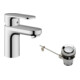 hansgrohe Waschtisch-Einhebelmischer 70 Vernis Blend m Met.-Zugstangen-Ablaufgarnitur, chrom-3