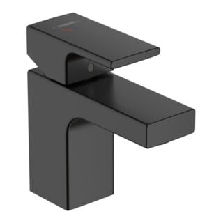 hansgrohe Waschtisch-Einhebelmischer 70 Vernis Shape CoolSt m ZugstAblGar, isolierter WF, matt-sw