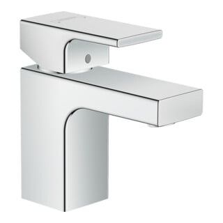 hansgrohe Waschtisch-Einhebelmischer 70 Vernis Shape mit Zugstangen-Ablaufgarnitur, chrom