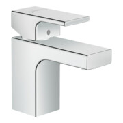 hansgrohe Waschtisch-Einhebelmischer 70 Vernis Shape mit Zugstangen-Ablaufgarnitur, chrom
