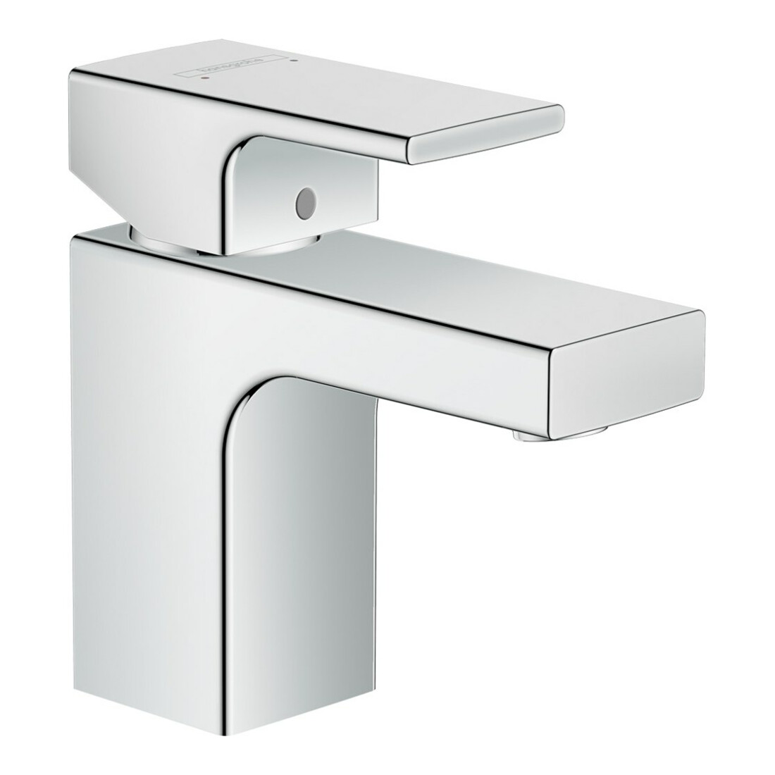 hansgrohe Waschtisch-Einhebelmischer 70 Vernis Shape mit Zugstangen-Ablaufgarnitur, chrom