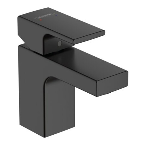 hansgrohe Waschtisch-Einhebelmischer 70 Vernis Shape ohne Ablaufgarnitur, mattschwarz