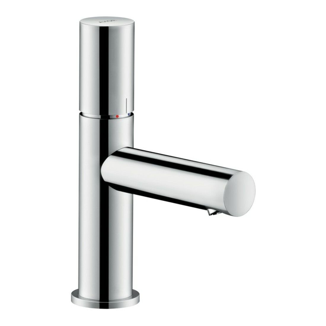hansgrohe Waschtisch-Einhebelmischer 80 Axor Uno A 108mm, m Griff, unver Abl., brush. ni.