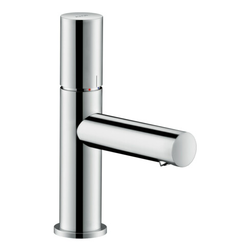 hansgrohe Waschtisch-Einhebelmischer 80 Axor Uno A 108mm, m Griff, unver Abl.garn, chr
