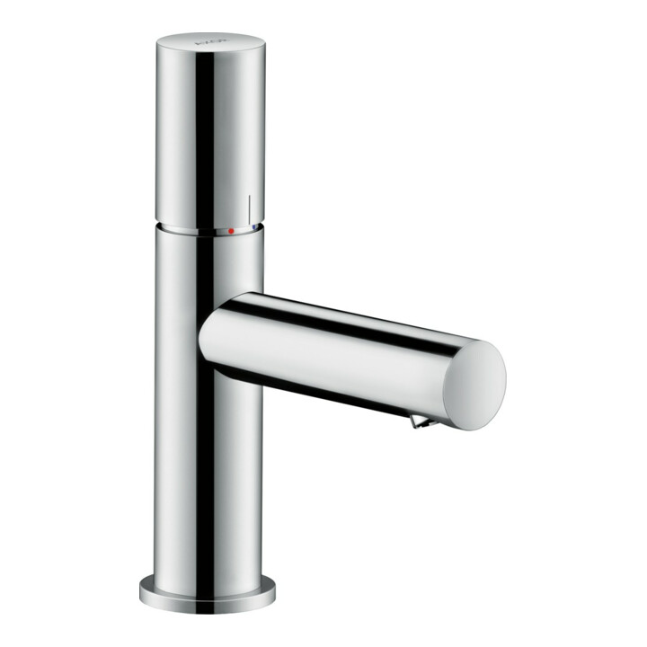 hansgrohe Waschtisch-Einhebelmischer 80 Axor Uno A 108mm, m Griff, unver Abl.garn, chr
