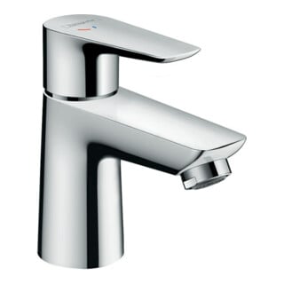 hansgrohe Waschtisch-Einhebelmischer 80 Talis E CoolSt mit Zugstangen-Ablaufgarnitur, chrom