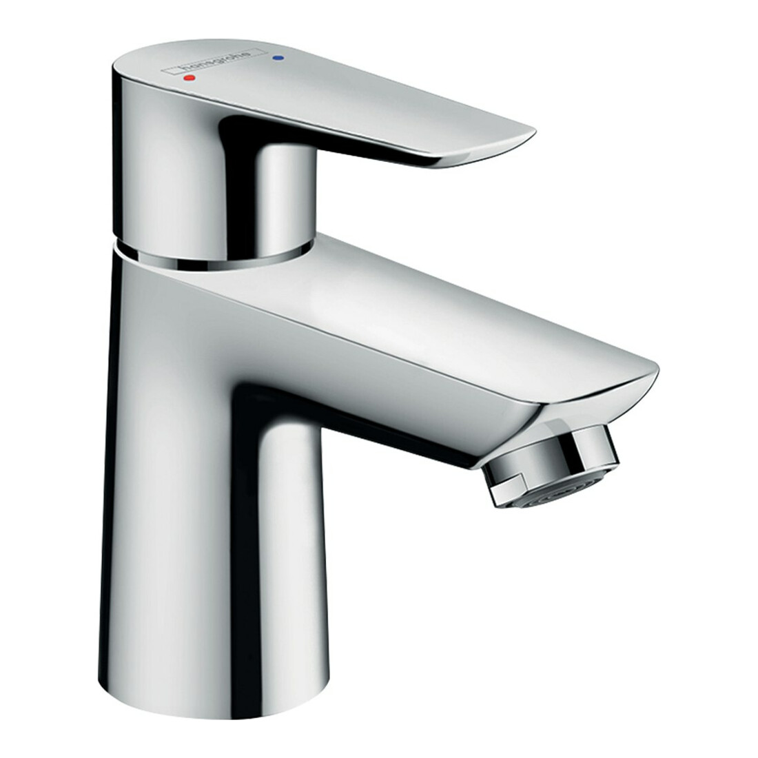 hansgrohe Waschtisch-Einhebelmischer 80 Talis E mit Push-Open-Ablaufgarnitur, chrom