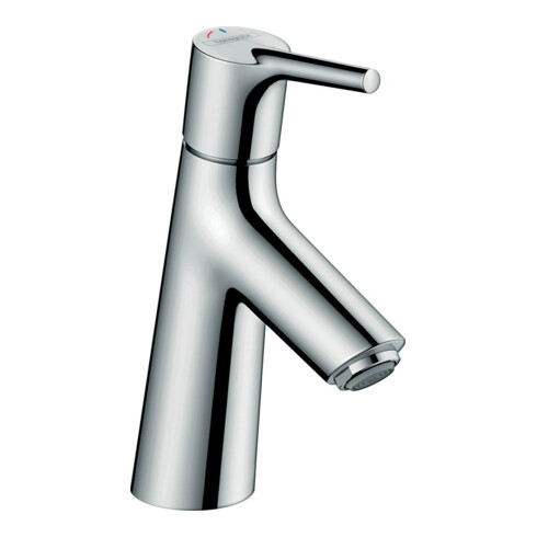 hansgrohe Waschtisch-Einhebelmischer 80 Talis S CoolSt mit Zugstangen-Ablaufgarnitur, chrom