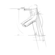 hansgrohe Waschtisch-Einhebelmischer 80 Talis S mit Push-Open-Ablaufgarnitur, chrom-2