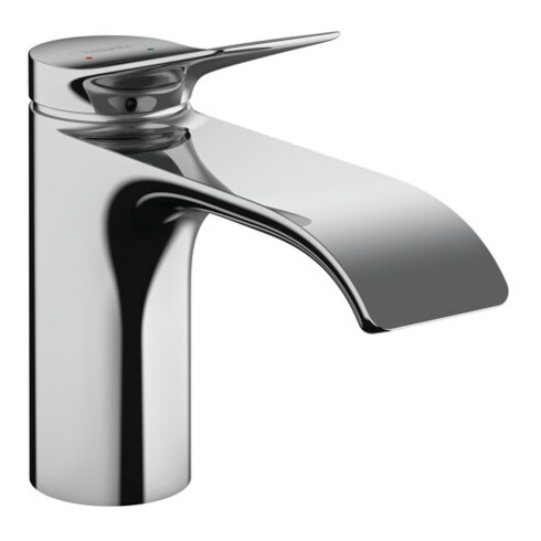 hansgrohe Waschtisch-Einhebelmischer 80 Vivenis ohne Zugstangen-Ablaufgarnitur, chrom