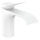 hansgrohe Waschtisch-Einhebelmischer 80 Vivenis ohne Zugstangen-Ablaufgarnitur, mattweiß-1