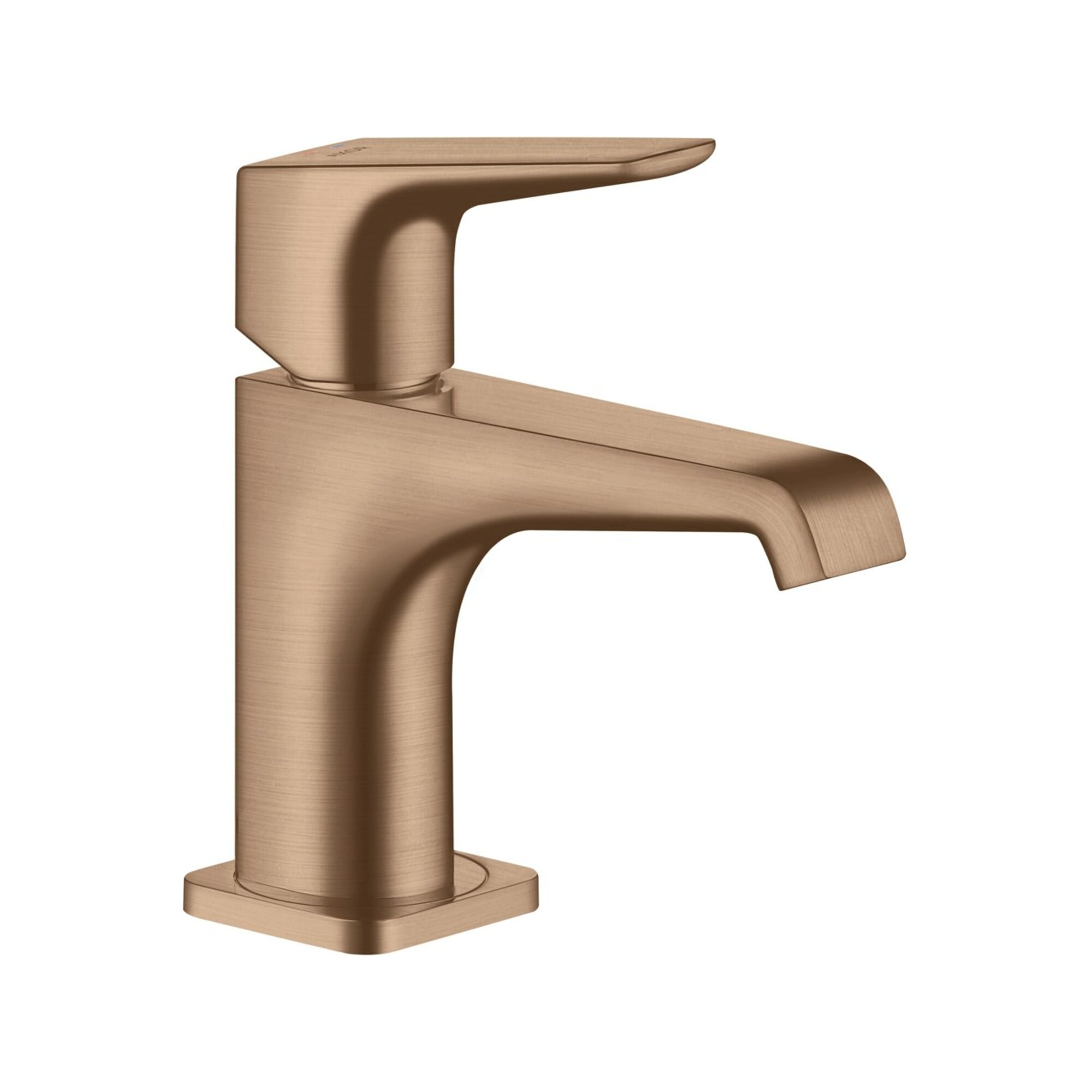 hansgrohe Waschtisch-Einhebelmischer 90 Axor Citterio E A 135mm, m HG, unver Abl., brush. r gol