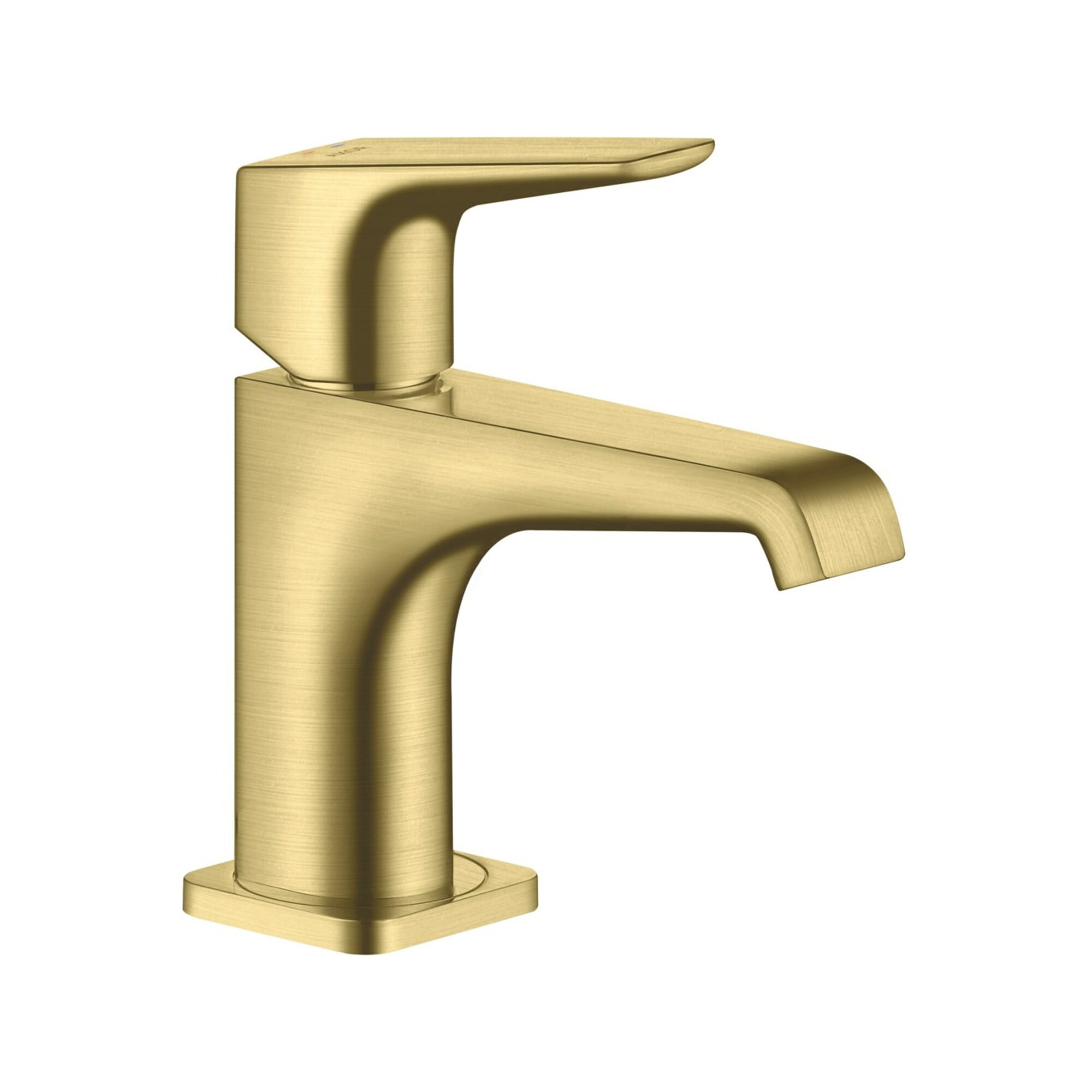 hansgrohe Waschtisch-Einhebelmischer 90 Axor Citterio E A 135mm, m HG, unver Abl.garn, brush. br
