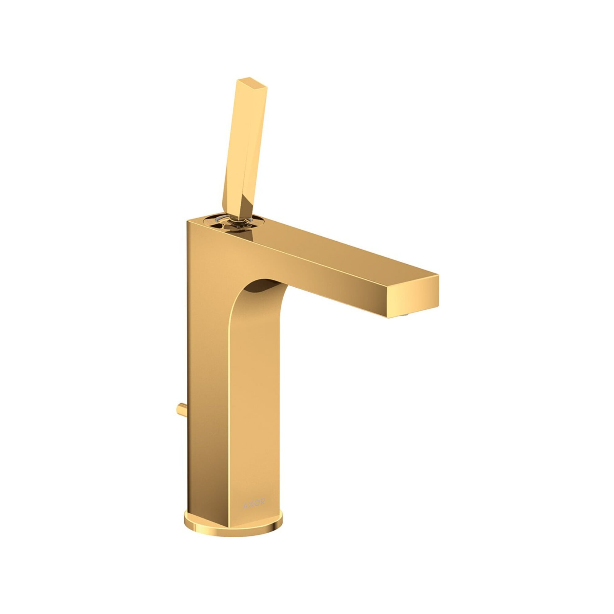 hansgrohe Waschtisch-Einhebelmischer Axor Citterio 160 A 141mm, m Pin-Griff, ZugstAblGar, po g