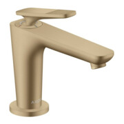 hansgrohe Waschtisch-Einhebelmischer Axor Citterio C CoolSt cubic cut, b b, A 128mm, Abl unverschl.