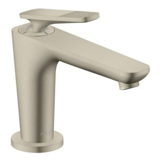 hansgrohe Waschtisch-Einhebelmischer Axor Citterio C CoolSt cubic cut, b ni, A 128mm, Abl unverschl.