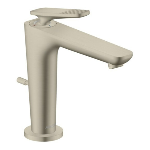 hansgrohe Waschtisch-Einhebelmischer Axor Citterio C CoolSt cubic cut, b ni, A 135mm, Abl unverschl.